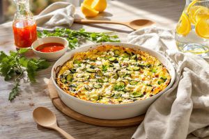 Recette Cette frittata courgettes-feta cache un ingrédient secret (vous allez l’adorer)