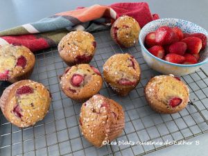 Recette Muffins aux fraises fraîches