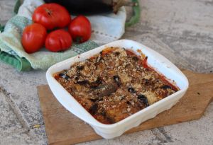 Recette Cannelloni d'aubergine vegan (deux versions : okara ou tofu)