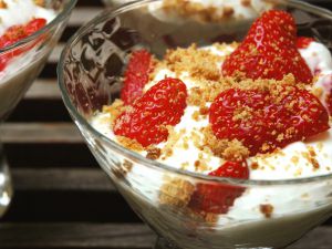 Recette Trifle aux fraises, citron et mascarpone
