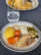 Recette Poule au pot