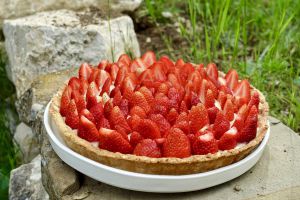 Recette Tarte aux fraises