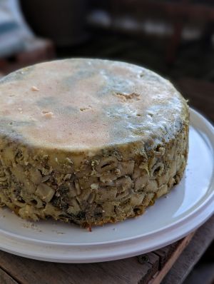 Recette Timballo, gâteau de pâtes italien à la viande et au fromage