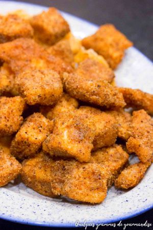 Recette Nuggets de saumon