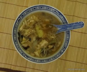 Recette Soupe chinoise au poulet