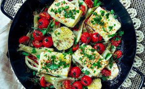 Recette Salade de fromage de brebis aux légumes