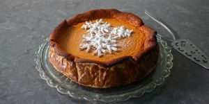 Recette Gingerbread Basque Cheesecake
