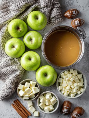 Recette Football Gameday Caramel Apple 4-Pack – The Sweet Victory for Every Tailgate