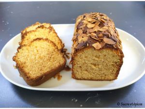 Recette Cake à la pâte d'amande