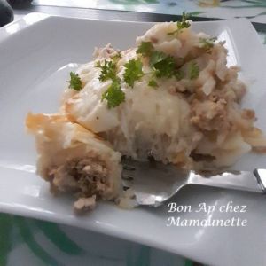 Recette Hachis façon Parmentier, à la dinde, et adieu à notre ami blogueur Guy59620
