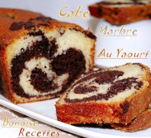 Recette Cake marbré