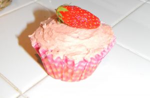 Recette Cupcake à la fraise