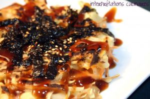 Recette Okonomiyaki, the vegan way