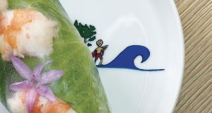 Recette Rouleaux de printemps, avec fleur gourmande