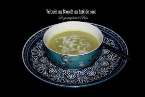 Recette Velouté au brocoli et lait de coco