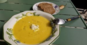 Recette Velouté de courgette jaune au Boursin