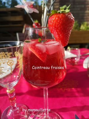 Recette Cointreau fraises