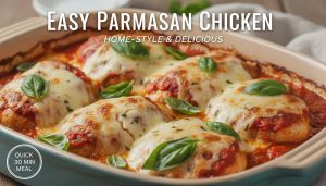 Recette Poulet au Parmesan : une recette facile et savoureuse à découvrir
