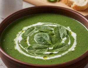Recette Velouté d’épinards frais : recette facile et nutritive