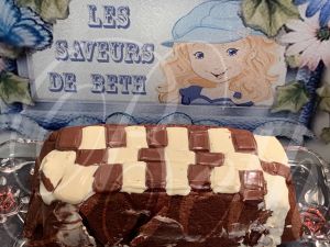 Recette Cake Xadrez / Cake aux Échecs