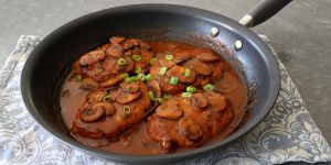 Recette Chicken Salisbury Steak
