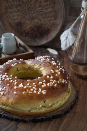 Recette Brioche des rois à l'orange confite