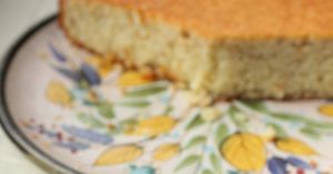 Recette Gâteau grec aux amandes (amygdalopita, sans beurre ni huile)