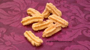 Recette Sablés salés au fromage