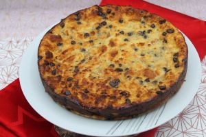 Recette Pudding banane et pépites de chocolat noir