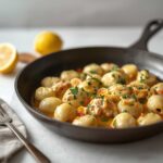 Recette One Pan Lemon Chicken Gnocchi