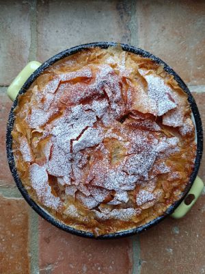 Recette Croustade aux pommes à la pâte filo
