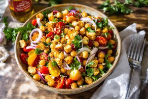 Recette Cette salade aux pois chiches cache un ingrédient très addictif (vous allez en refaire)