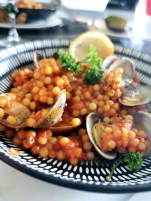 Recette Fregola sarda alla Vongole : une imitation réussie