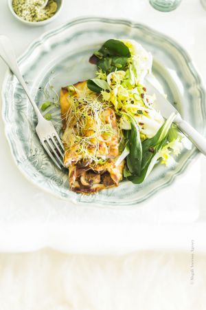 Recette Crêpe salée jambon champignons qui fait fondre tout le monde