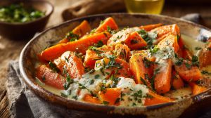 Recette Carottes au fromage et à l’oseille