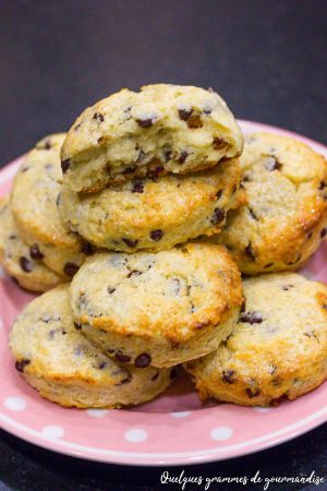 Recette Scones aux pépites de chocolat