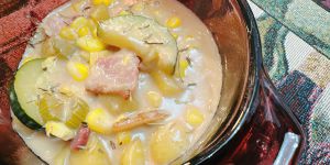 Recette Zucchini Corn Chowder