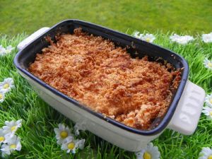 Recette Crumble rose (thermomix)