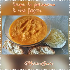 Recette Soupe de poissons à ma façon