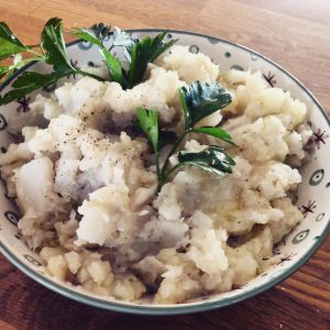 Recette Purée de topinambours à l’huile de truffes [vegan]