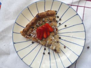 Recette Tarte Banane/Coco/ Pétites de chocolat {Vegan}