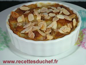 Recette Clafoutis aux poires et au mahaleb