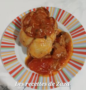 Recette Paupiettes de poulet au chorizo au Cookeo