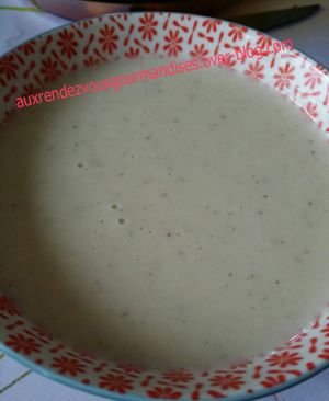 Recette Velouté de topinambours au cumin au Cookéo