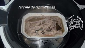 Recette Terrine de lapin d'Enza au cookéo