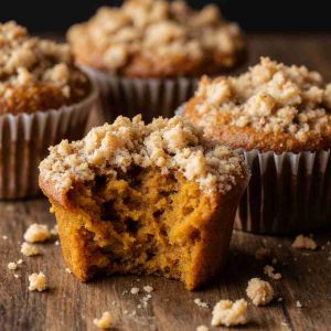 Recette Pumpkin Streusel Muffins Recipe | Easy Homemade Fall Recipes