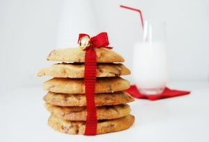 Recette Cookies amandes et chocolat au lait: la revanche du Lapin Or