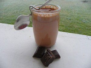Recette Yaourt au chocolat(thermomix)