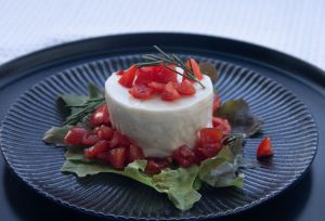 Recette Panna cotta de chou-fleur festive