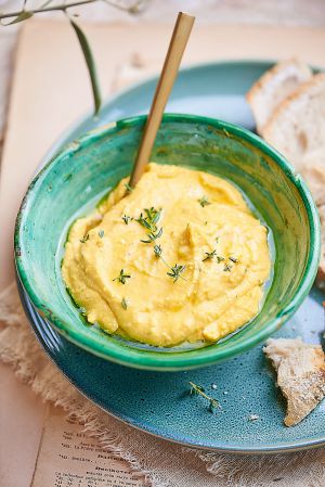 Recette Crème de patate douce et feta (recette express)